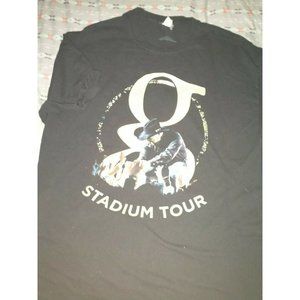Garth Brooks 2019 Stadium Tour Dates On Back Black T-Shirt Men's xLarge